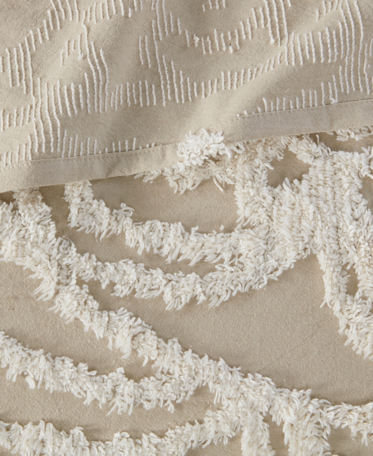 Madison Park Laetitia Medallion Fringe 3-Pc. Quilt Set, Full/Queen