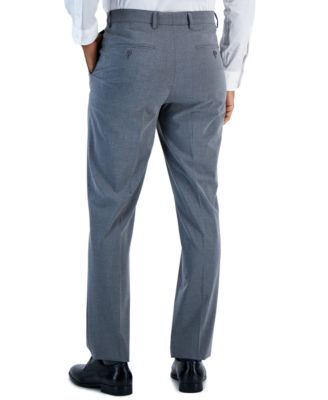 Men's Slim-Fit Spandex Super-Stretch Suit Pants