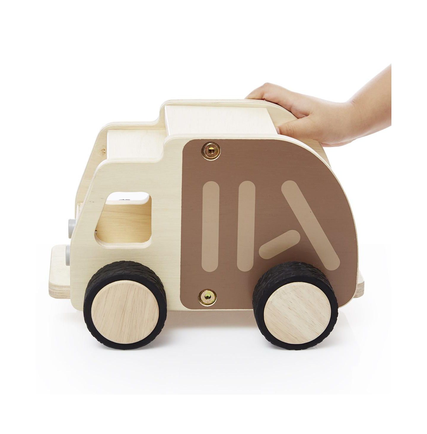 Детская игрушка Guidecraft Wooden Garbage Truck — фото 6