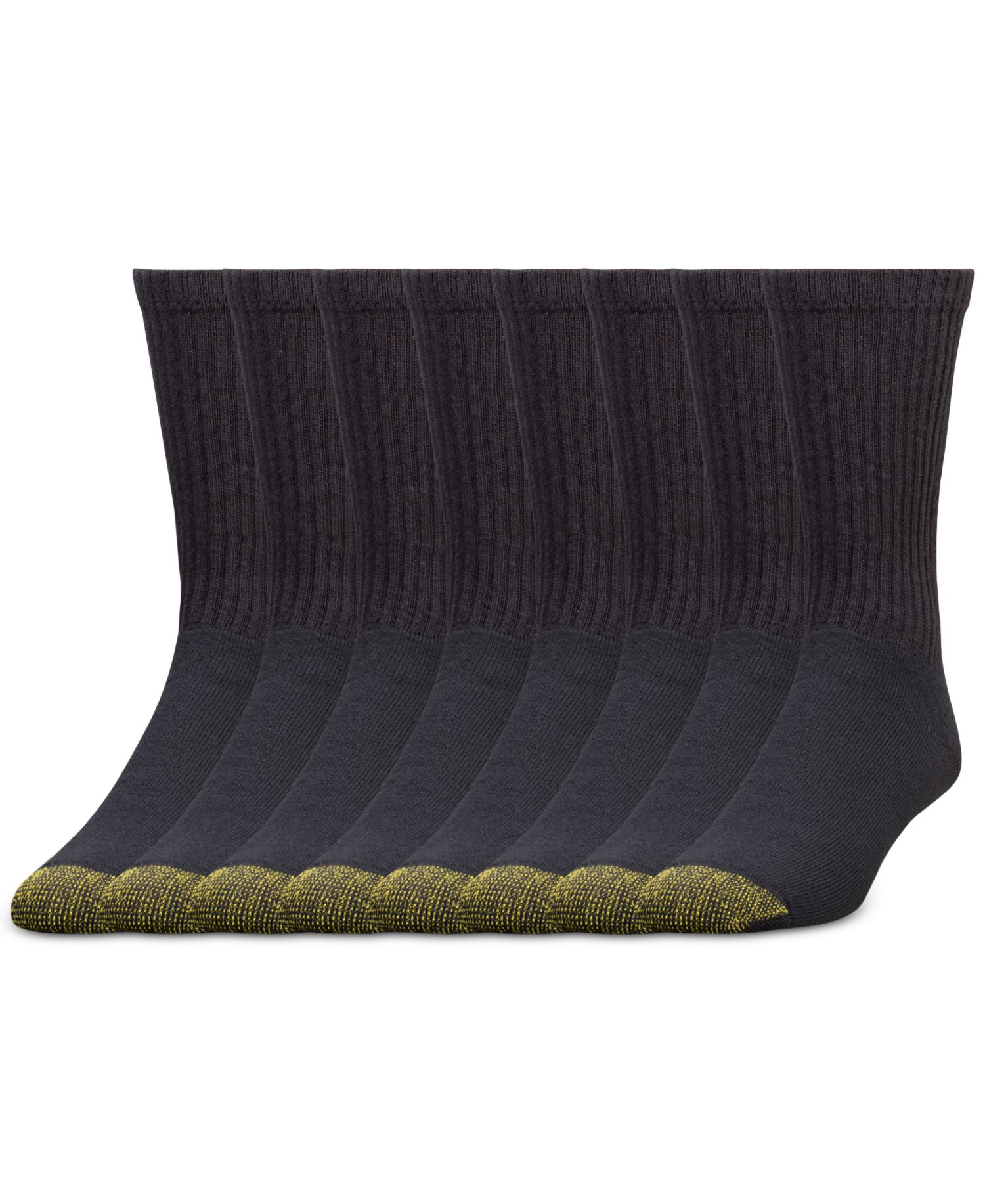 Men’s 8-Pack Athletic Crew Socks