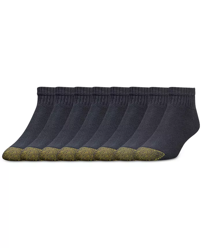 Men's 8-Pack Athletic Quarter Socks - thumbnail 5