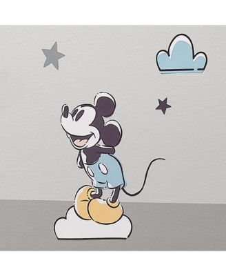Disney Baby Moonlight Mickey Mouse Blue/Black Wall Decals/Stickers