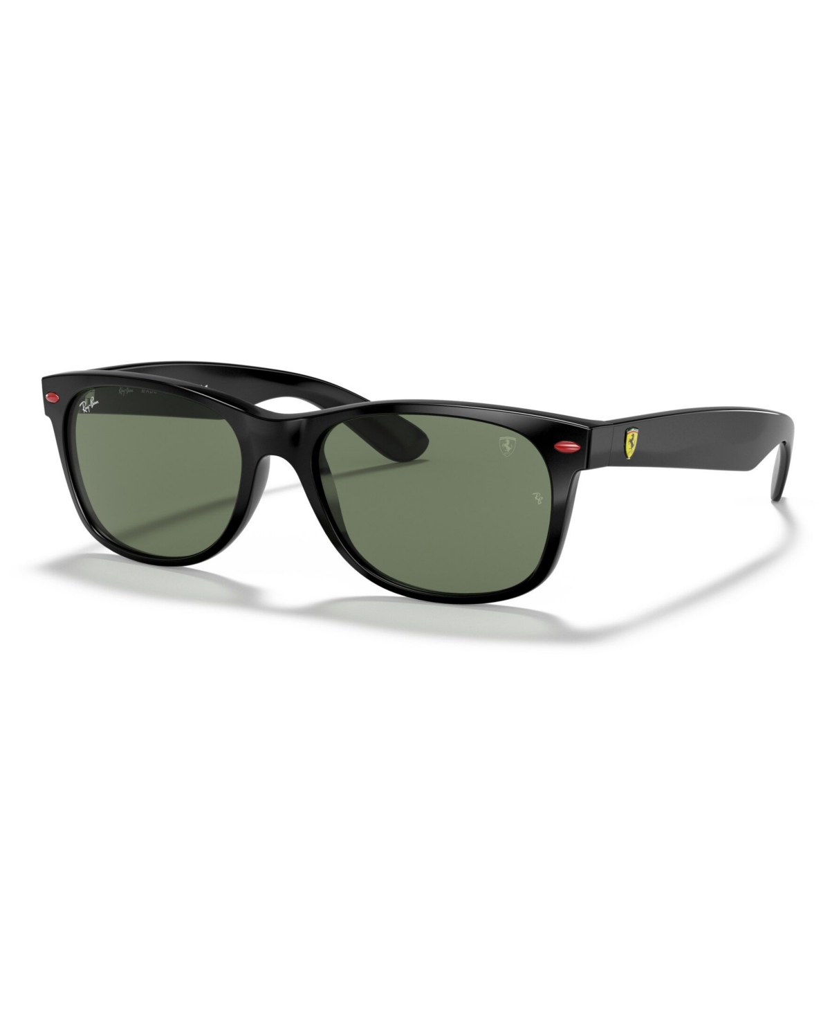 Shop Ray Ban Unisex Sunglasses, Rb2132m Scuderia Ferrari Collection 55 In Black,green