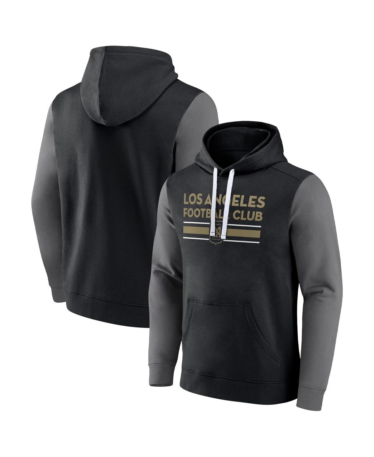 Fanatics Branded Black Lafc To Victory Pullover Hoodie