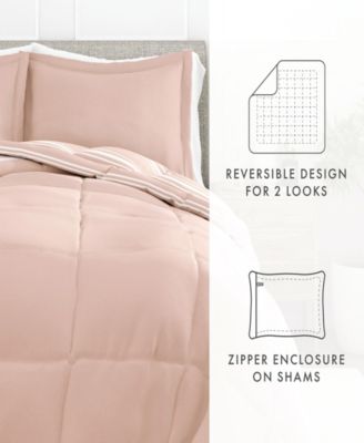 Ultra Soft Stripe Reversible 2- Pc. Comforter Set, Twin
