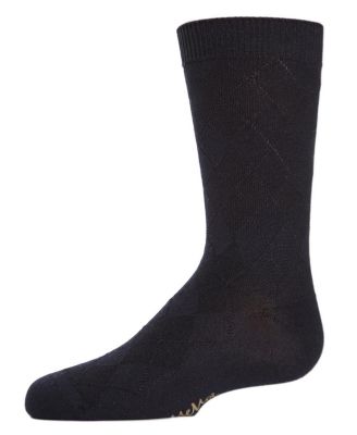 Argyle Crew Socks 5-Pack in Khaki main image 1