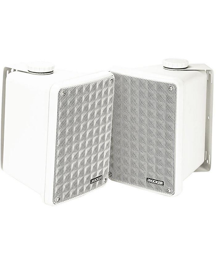 KICKER KB6 Outdoor/Indoor Speakers Gray Macy's