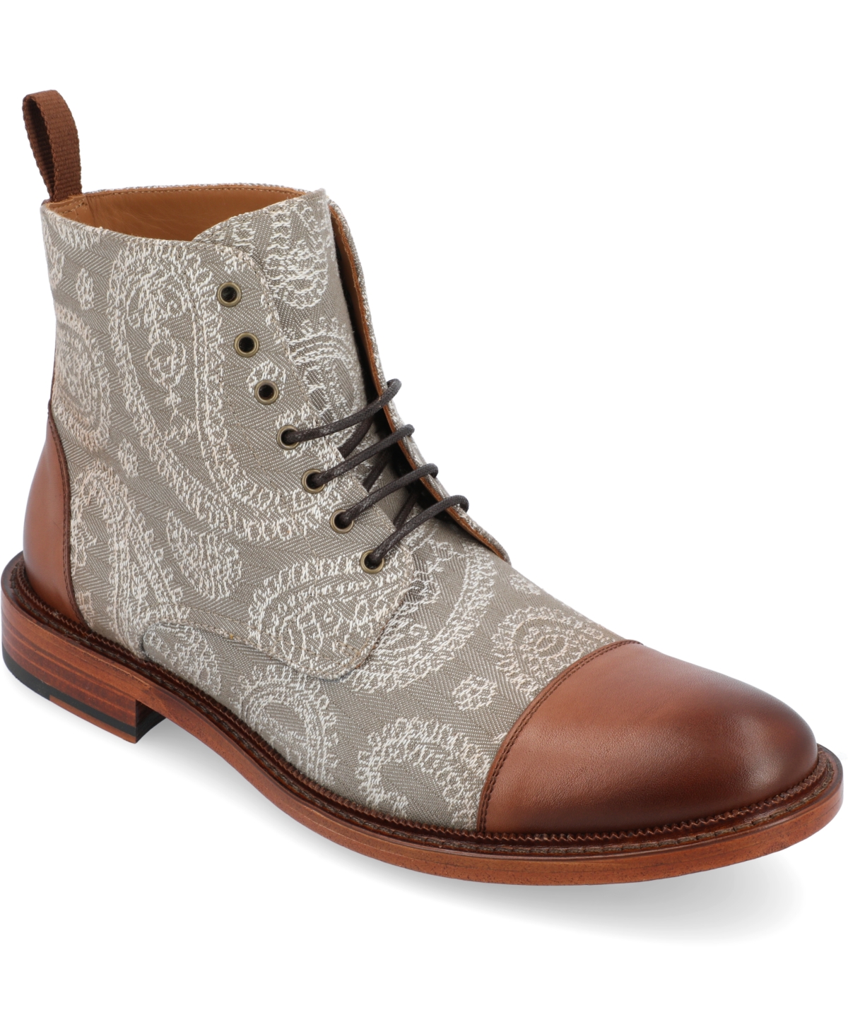 Taft Boot In Taupe Paisley