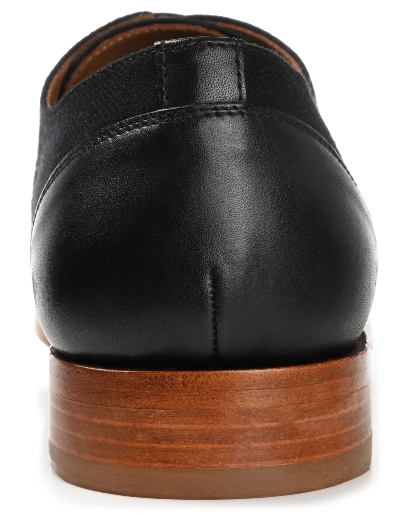 Мужские туфли Taft Jack Handcrafted Leather, Velvet and Wool Dress Shoes, цвет: Чёрный, вариант 1 — фото 3