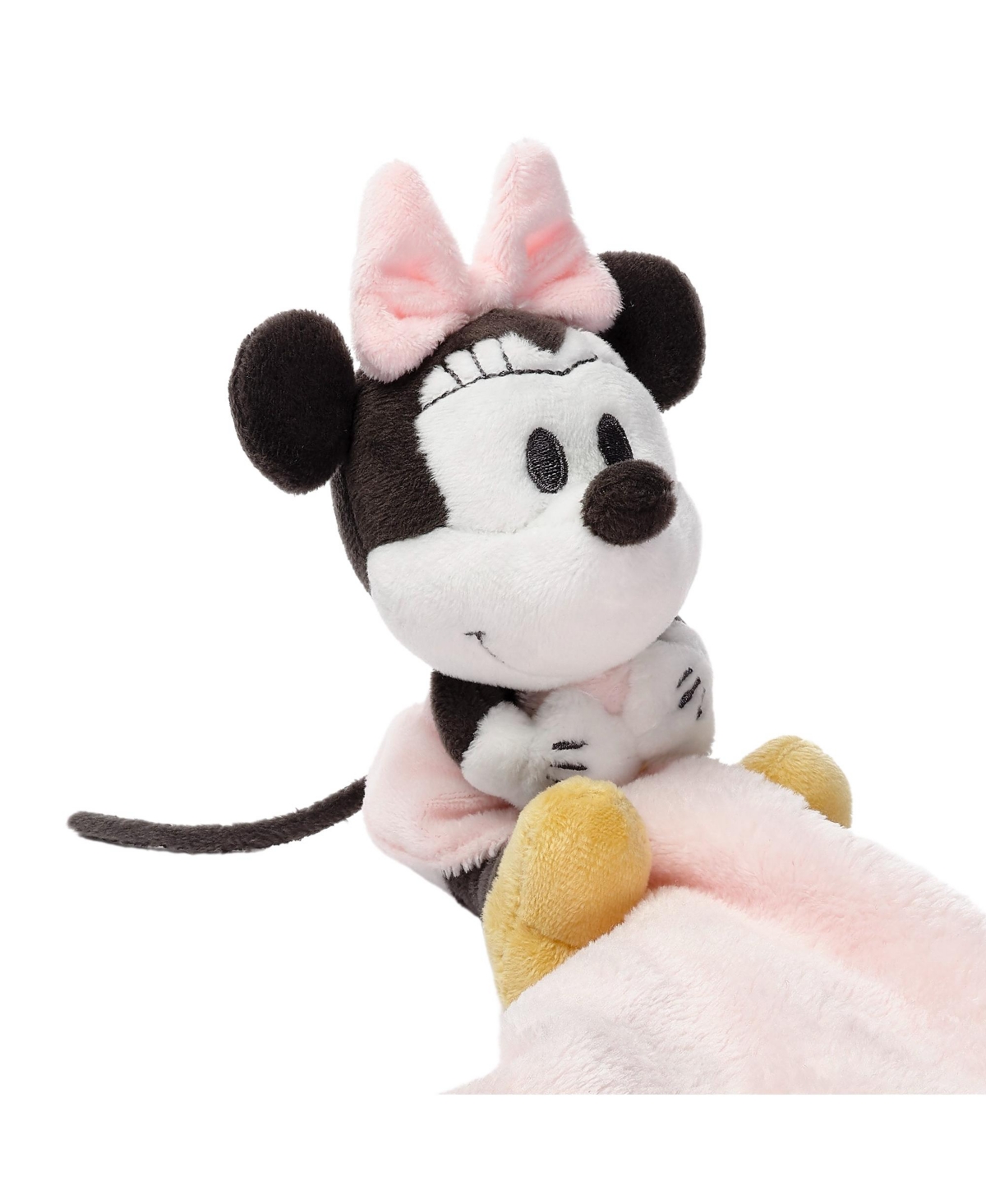 Lambs & Ivy Disney Baby Little Minnie MouseLovey Plush Security Blanket - Pink