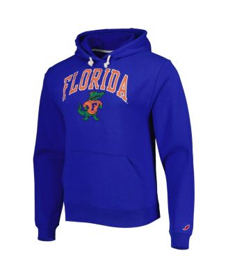 Men's Royal Florida Gators 1965 Arch Essential Fleece Pullover Hoodie