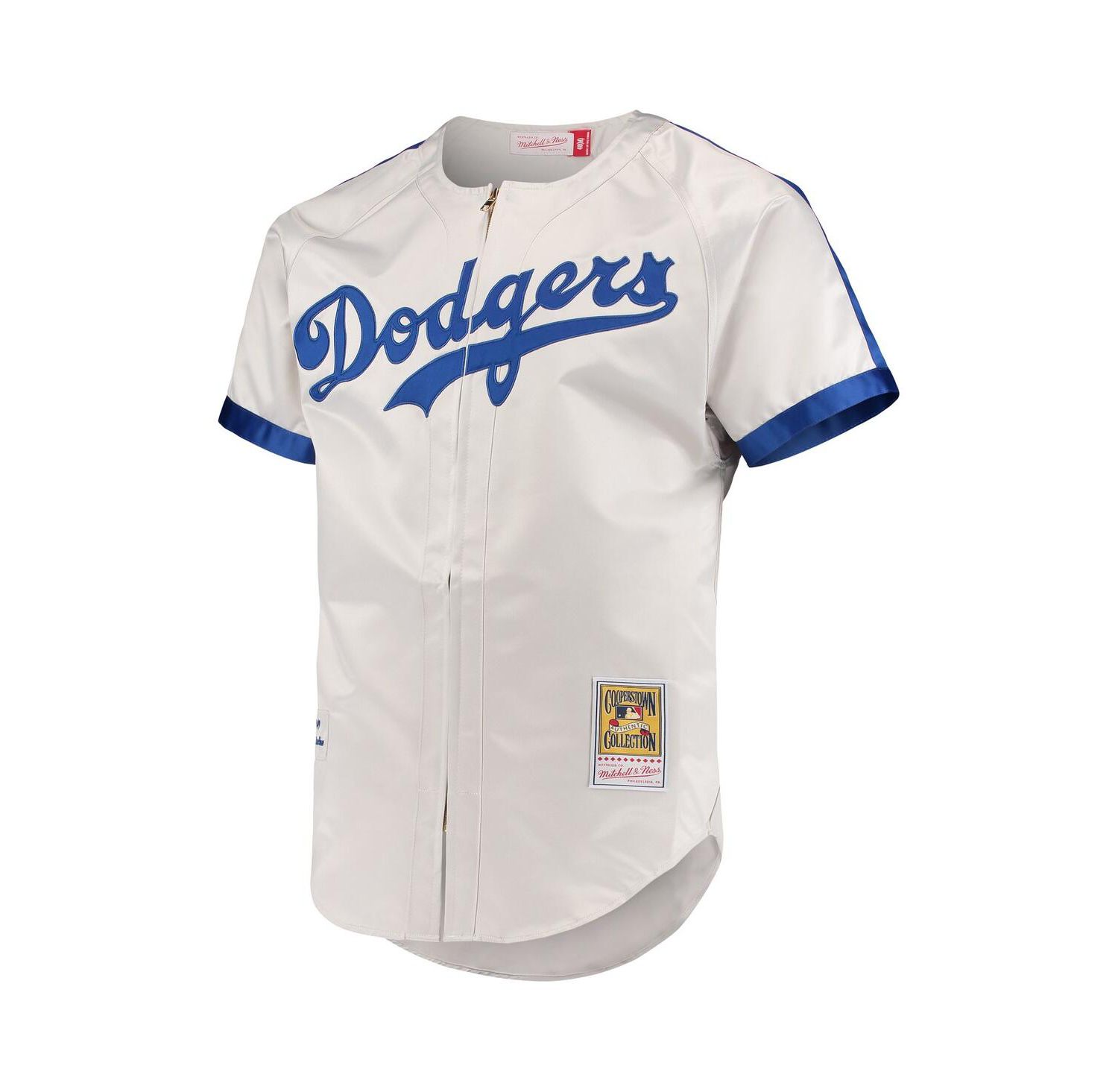 Men's Jackie Robinson Gray Brooklyn Dodgers Cooperstown Collection Authentic Jersey
