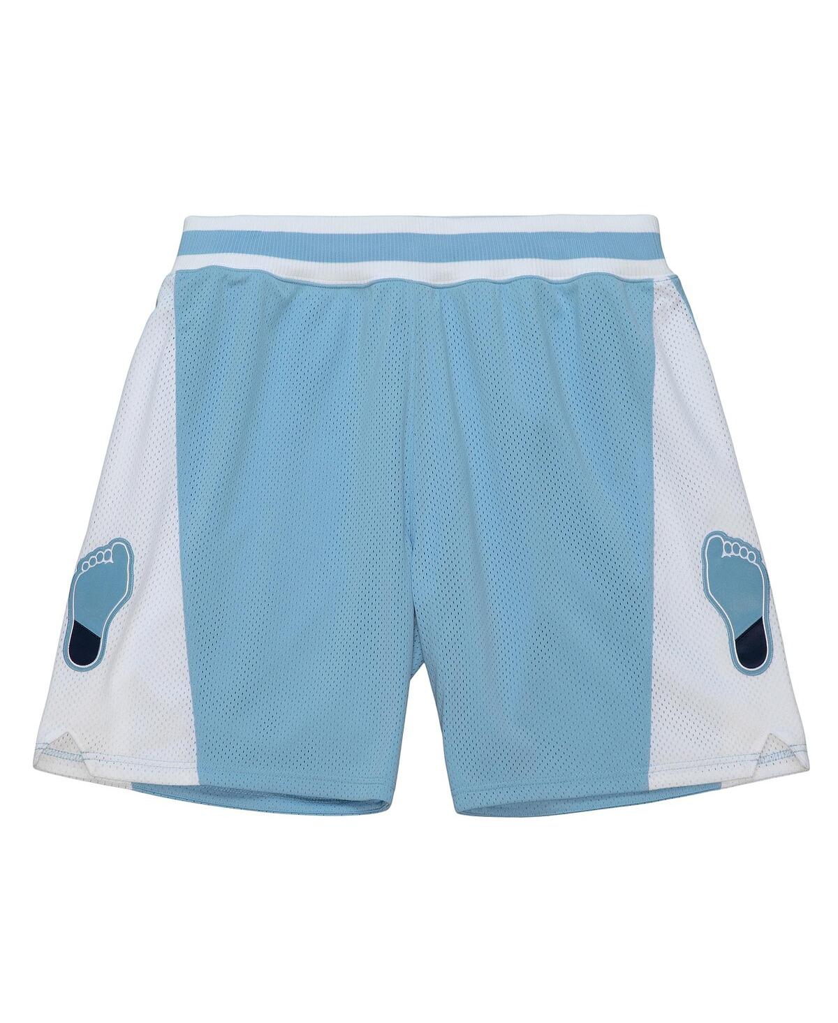 Mitchell & Ness Ncaa North Carolina Tarheels 1983 Shorts In Carolina Blue