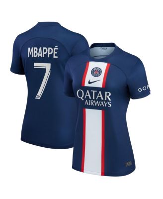 Nike Paris Saint Germain Mbappe ユニフォーム Women's Nike Kylian Mbappé Blue Paris Saint-Germain 2022/23 Home