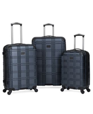 Ben Sherman Nottingham 3 Piece Lightweight Hardside Travel Luggage Set