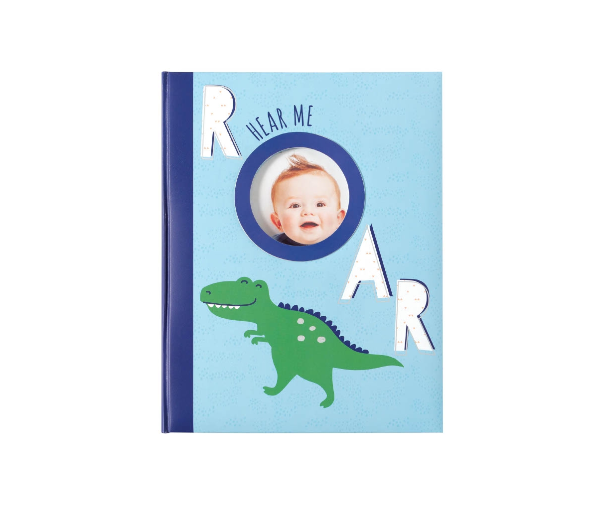 Carter's For Cr Gibson Baby Boys Roar Dinosaur Memory Book In Multi