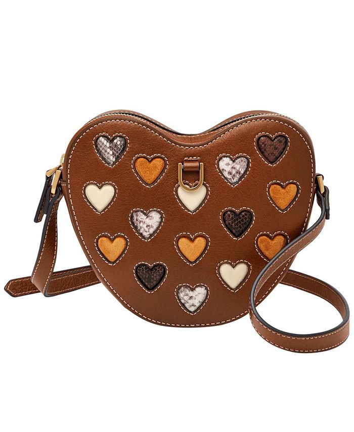 Heart Shaped Louis Vuitton Purse Brown