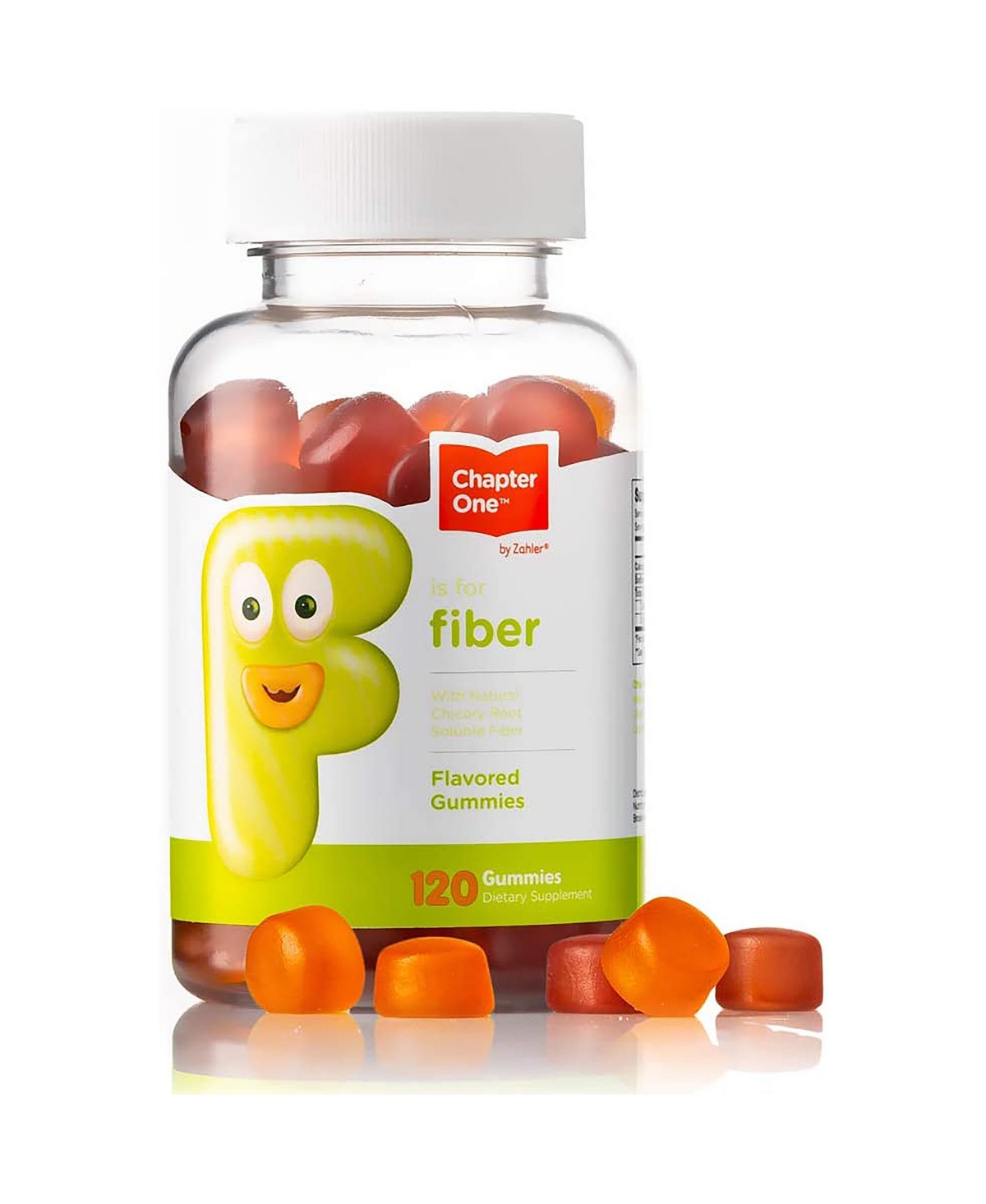 Chapter One Fiber with Natural Chicory Root - 120 Flavored Gummies