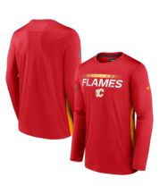 Flames Authentic Reverse Retro Wordmark Jersey