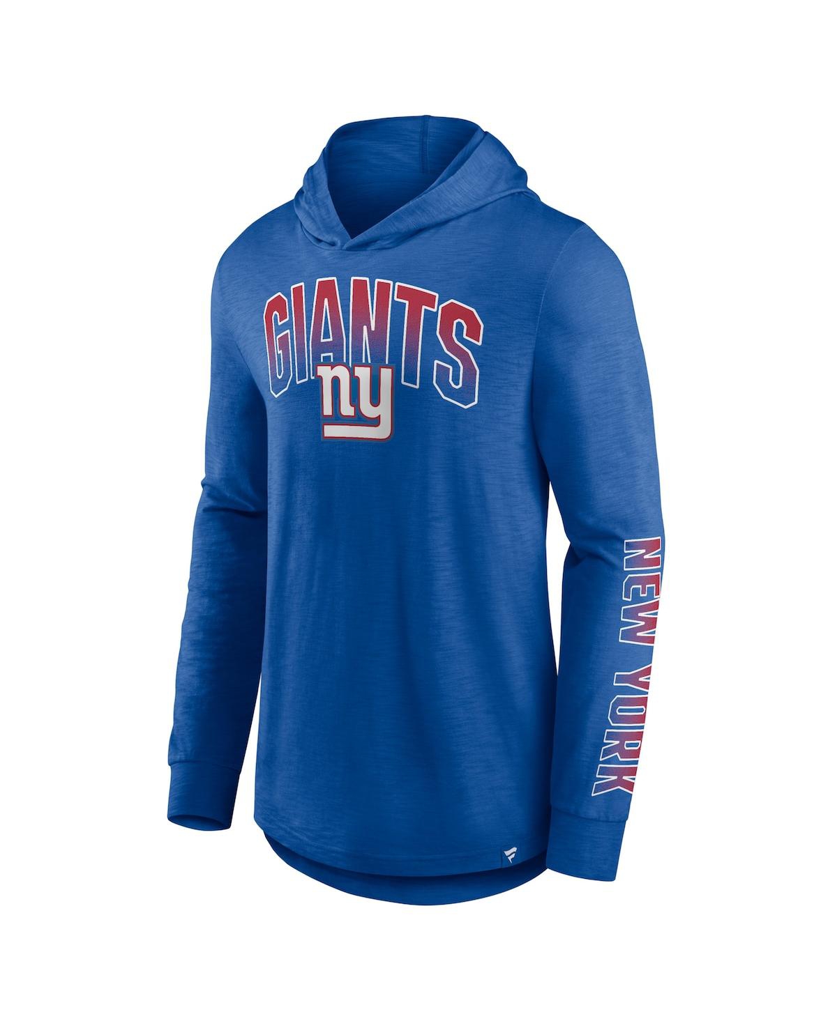 Fanatics Men's  Royal New York Giants Front Runner Pullover Hoodie In Royal