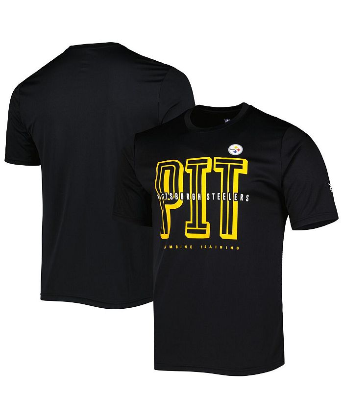 New Era Men's Black Pittsburgh Steelers Scrimmage T-shirt - Macy's