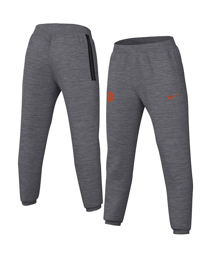 Nike Men s Heather Gray Clemson Tigers Team Logo Spotlight