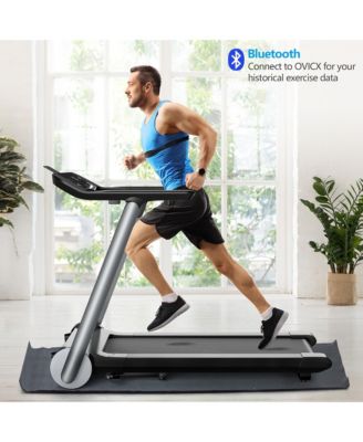 Folding Electric Treadmill Jogging MachineBluetooth10 Preset Programs