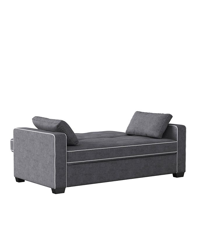 Serta Augustus Queen Size Convertible Sofa Macy's