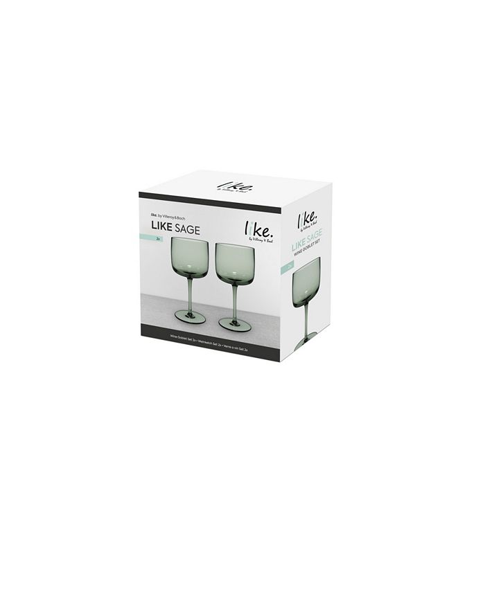 Villeroy & Boch Like Wine Glasses, Set of 2 - Macy's