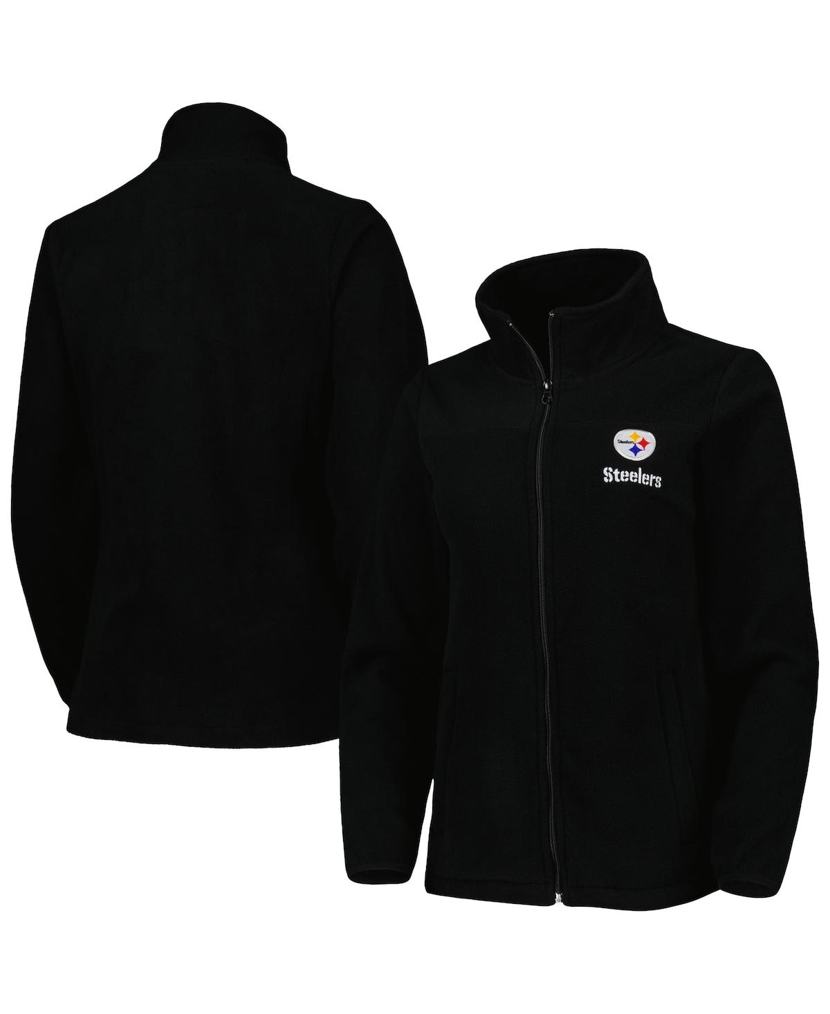 Shop Dunbrooke Women's  Black Pittsburgh Steelers Hayden Polar Full-zip Jacket