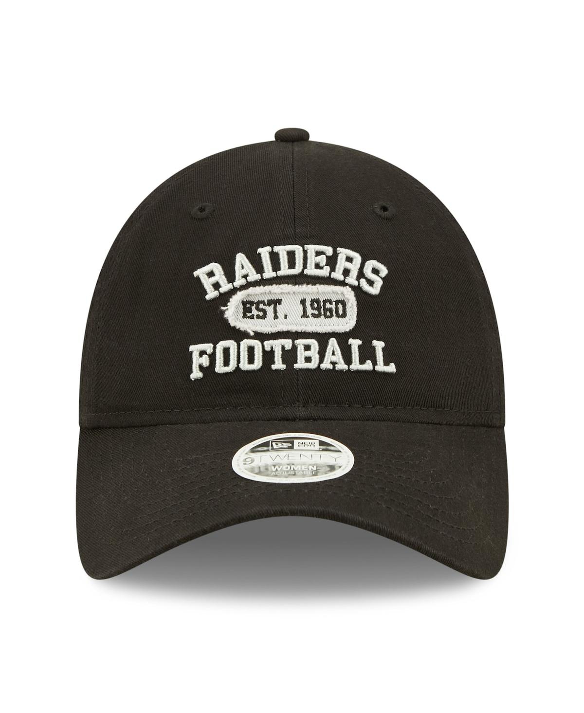 Shop New Era Women's  Black Las Vegas Raiders Formed 9twenty Adjustable Hat