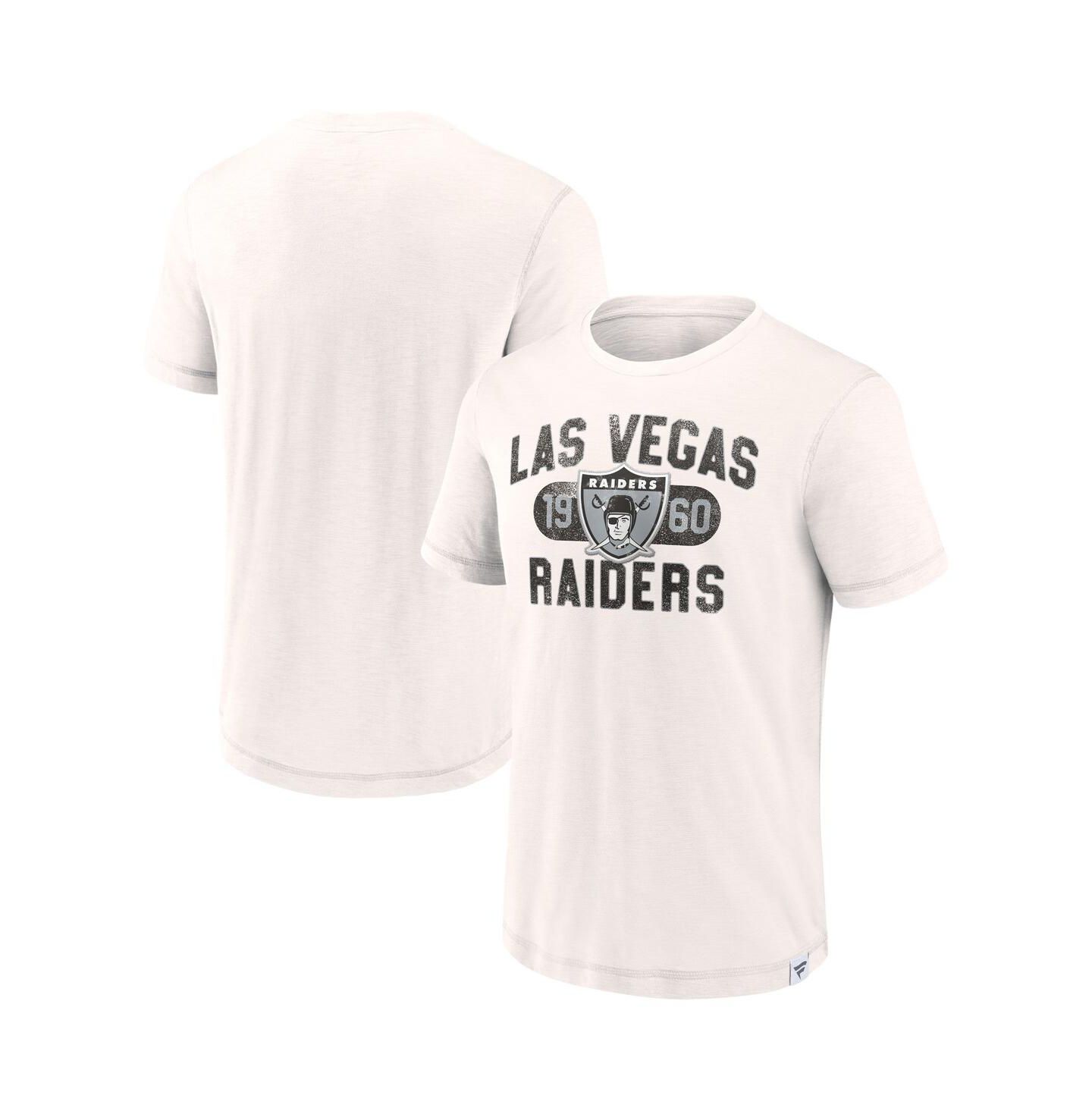 Мужская футболка Fanatics White Las Vegas Raiders Team Act Fast — фото 4