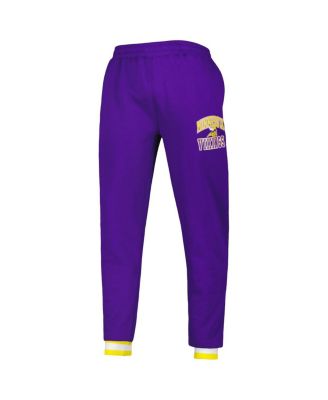 Men's Purple Minnesota Vikings Blitz Fleece Jogger Pants