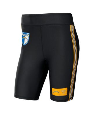 Women's Black Los Angeles Chargers Biker Shorts