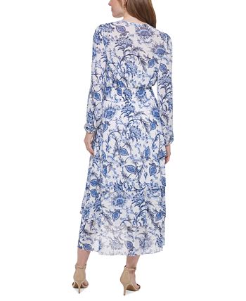 Tommy hilfiger shop tiered maxi dress
