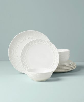 Wicker Creek 12 Pc. Dinnerware Set, Service for 4