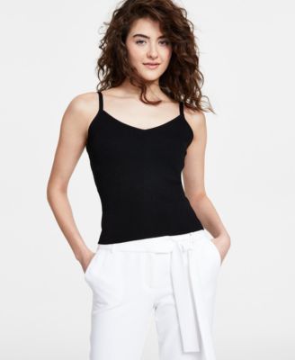 Bar III - Women's Ribbed Sweater Camisole