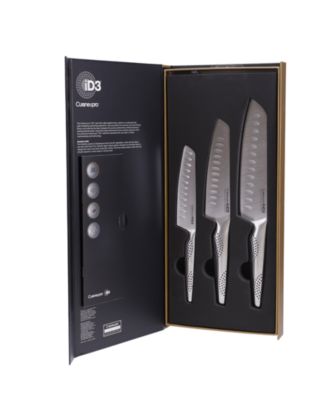 Id3 Santoku Knife Set, 3 Piece
