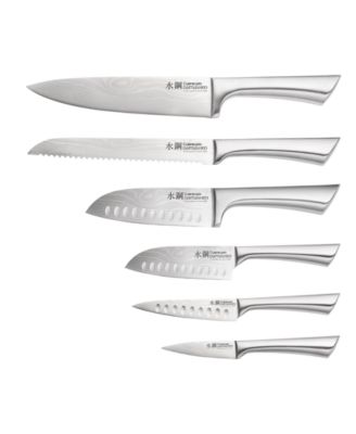 Damashiro Kinzoku Knife Block Set, 7 Piece
