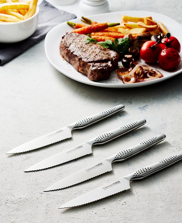 Cuisinepro® Id3 4.5" Steak Knife Set, 4 Piece Macy's