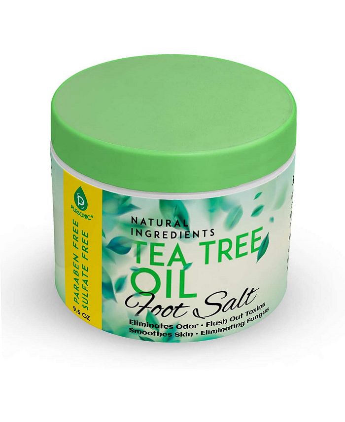 PURSONIC Foot Spa Massager with Tea Tree Oil Foot Salt Scrub (Warming