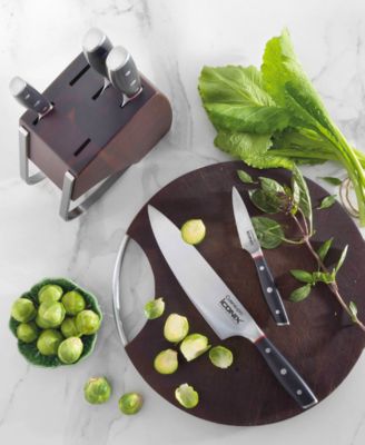 Iconix Holz Knife Block Set, 6 Piece