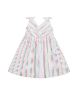 Hope & Henry Toddler Girls Bow Shoulder Swing Dress - Macy's