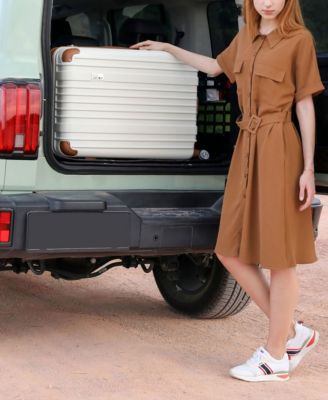 Collins 3 Piece Expandable Retro Spinner Luggage Set