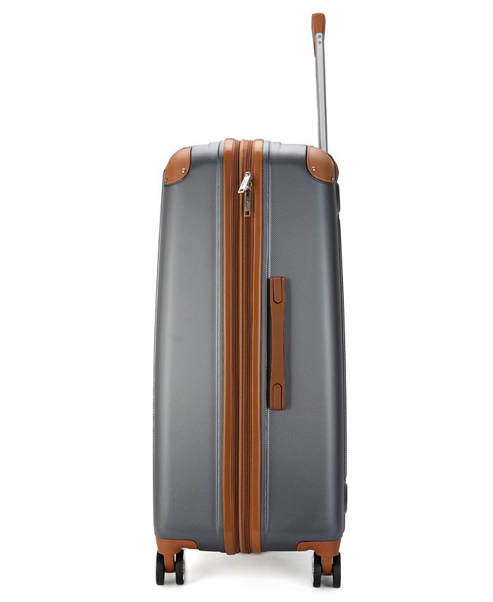 Miami CarryOn Collins 3 Piece Expandable Retro Spinner Luggage Set Macy's