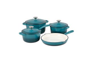 Enamel Coated Cast Iron Cookware, Free US Shipping