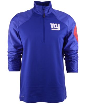 Nike - Men's New York Giants Defender Hybrid Half-Zip Jacket