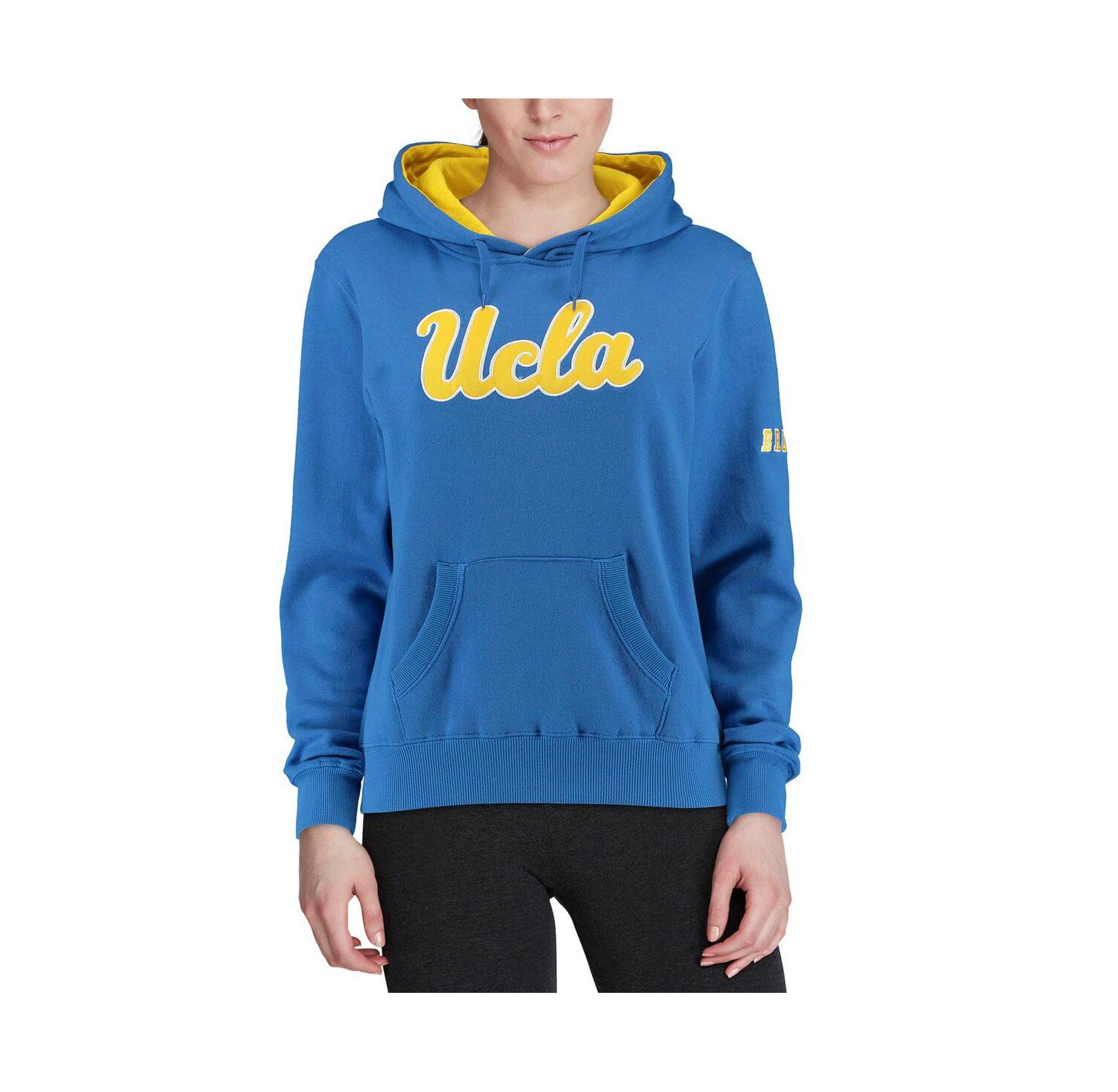 Women's Blue UCLA Bruins Big Logo Pullover Hoodie