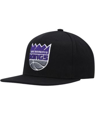 Men's Black Sacramento Kings Side Core 2.0 Snapback Hat
