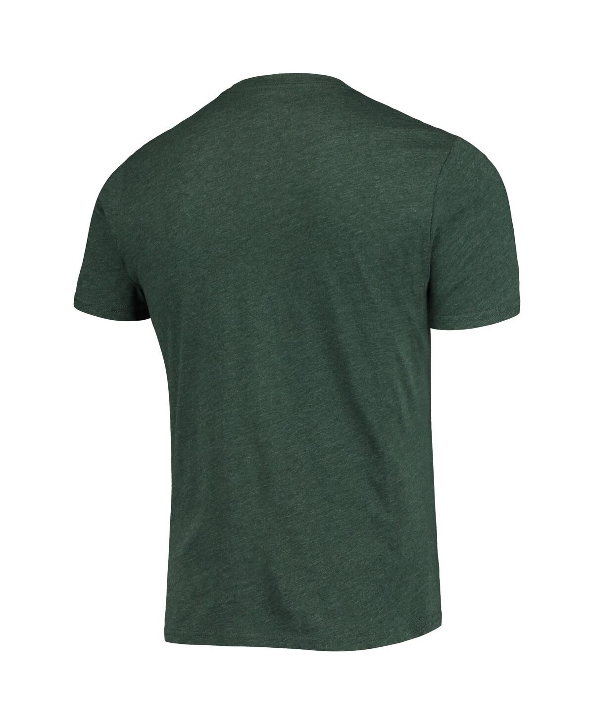 Shop Concepts Sport Men's  Heathered Charcoal, Green Hawaii Warriors Meter T-shirt And Pants Sleep Set In Heathered Charcoal,green